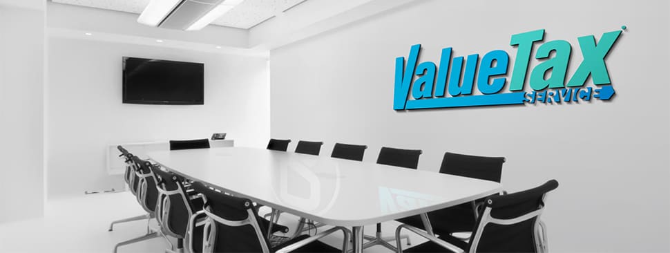 Valuetax conference room banner